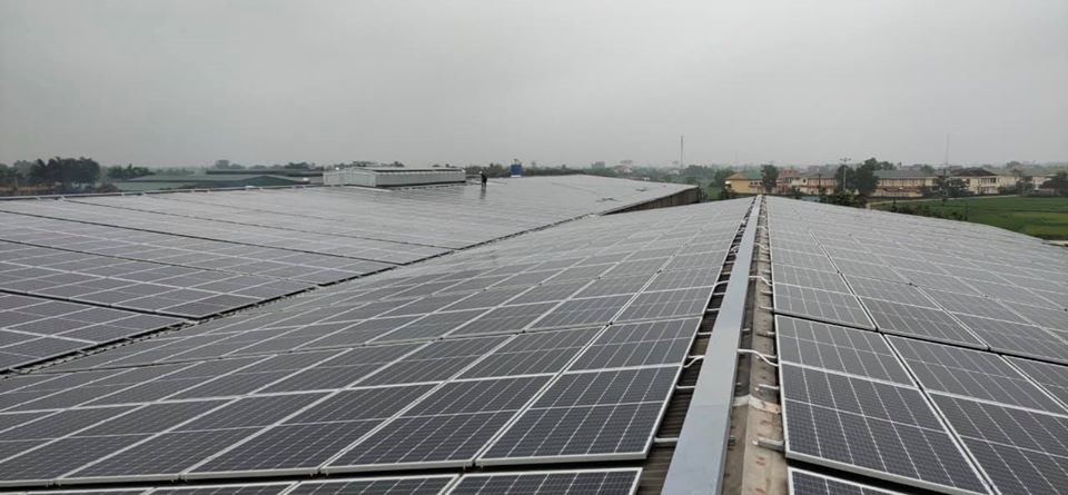 Hệ thống điện mặt trời 650KWp-  Long An